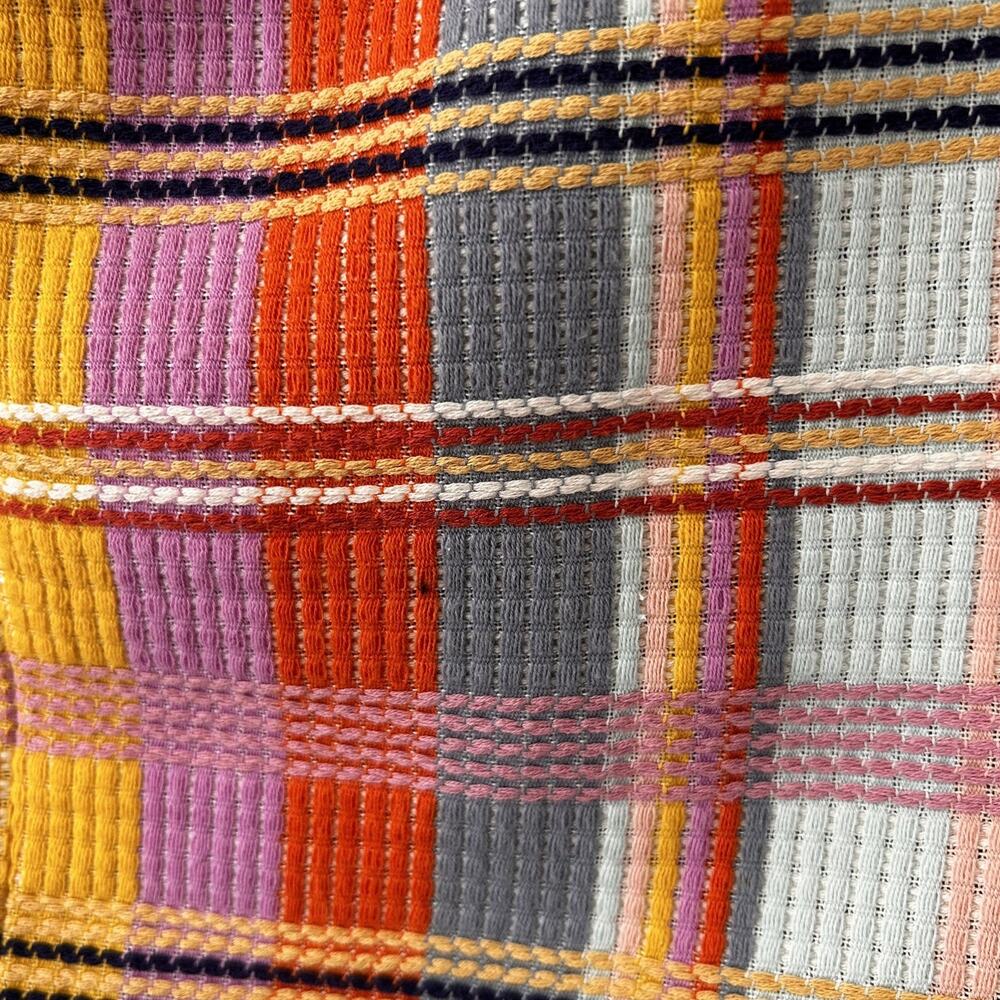 Halogen Women’s Multicolor Block Tweed Striped Skirt Size 10 - Picture 7 of 7